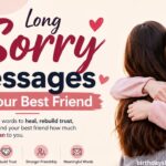 280+ Heartfelt Long Sorry Messages for Your Best Friend to Say "I'm Truly Sorry"