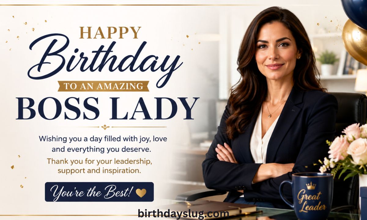 85+ Birthday Wishes for Boss Lady: Professional, Heartfelt & Inspiring Messages 