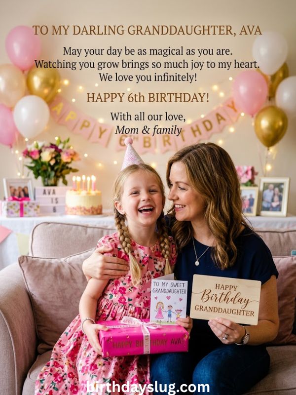 Heartfelt Birthday Wishes for Granddaughter from Mother