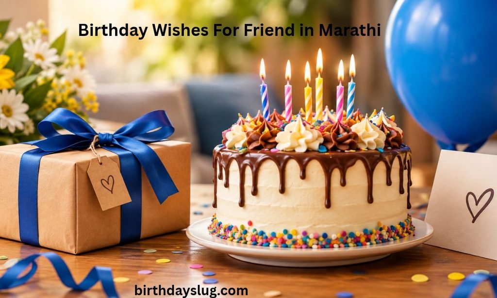150+ Birthday Wishes For Friend in Marathi | Short, Funny & Heart Touching