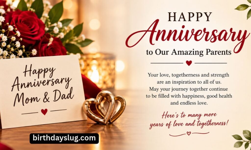 230+ Heart Touching Anniversary Wishes for Parents: Messages That Celebrate Their Love