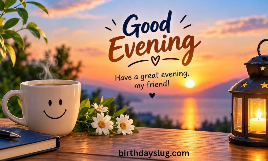 350+ Good Evening ,Friend! 🌅 Heartwarming Messages to Brighten Your Mood