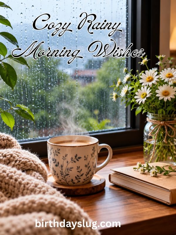 Cozy Rainy Morning Wishes
