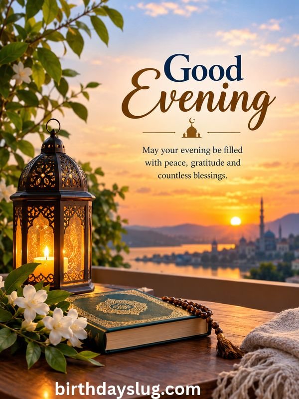 Good Evening Blessings and Spiritual Wishes