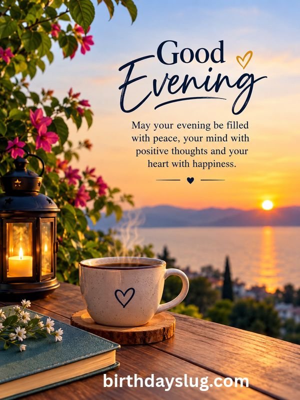 Good Evening Quotes for WhatsApp Status and Social Media Captions