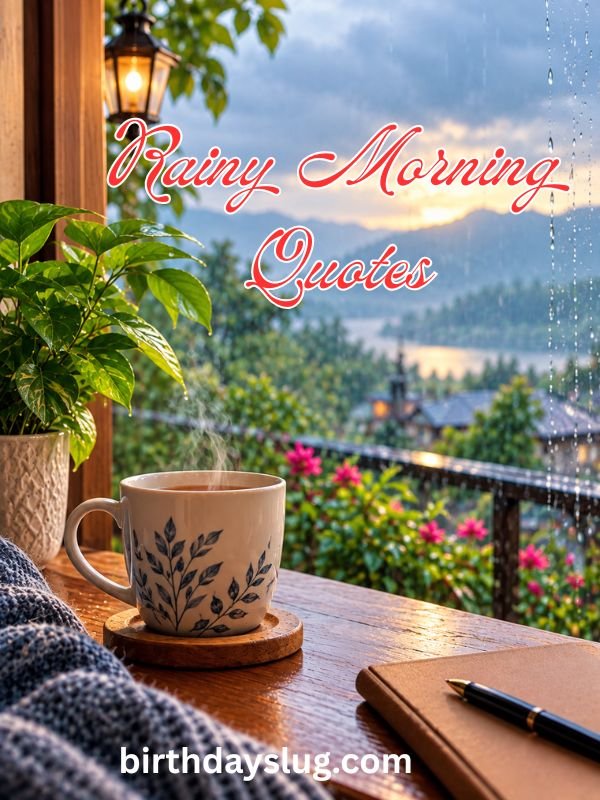 Rainy Morning Quotes