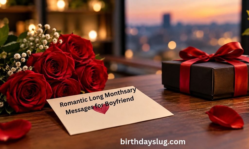 Romantic Long Monthsary Messages for Boyfriend
