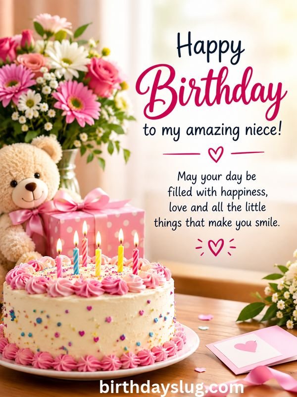 Short and Sweet Birthday Wishes for Niece