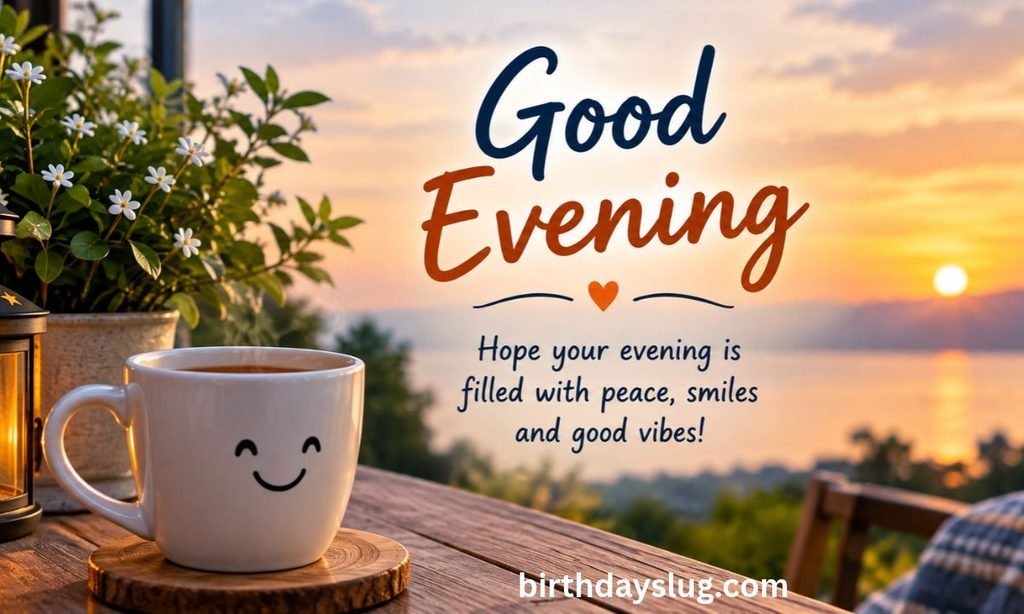 Short and Sweet Good Evening Messages for Friends