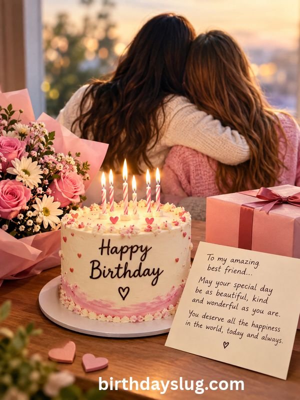 Touching Birthday Quotes for Best Friend Girl
