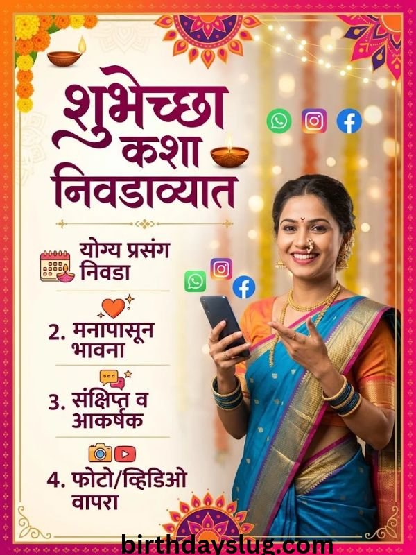 WhatsApp, Instagram आणि Facebook साठी योग्य शुभेच्छा कशा निवडाव्यात
