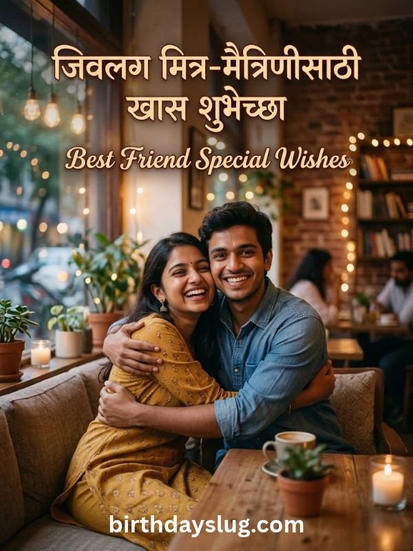 जिवलग मित्र-मैत्रिणीसाठी खास शुभेच्छा