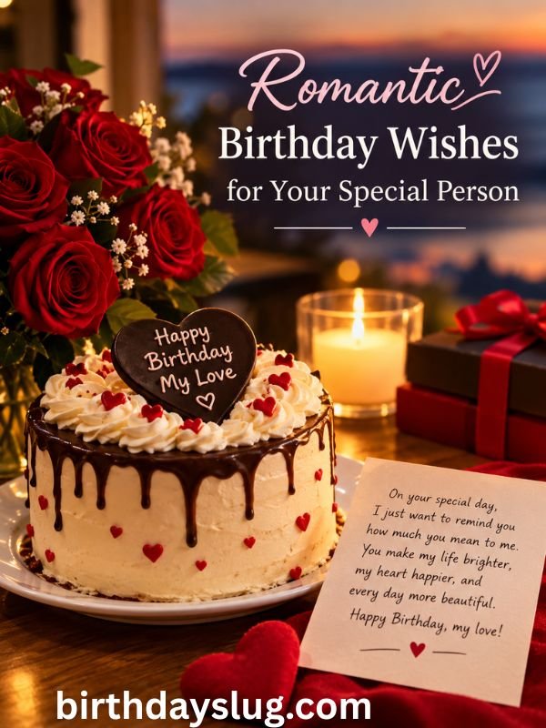 Romantic Birthday Wishes for Your Special Person